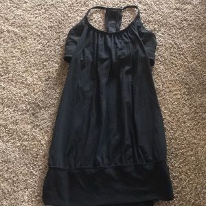 Lulu lemon black tank top size 4-6 I think 4!